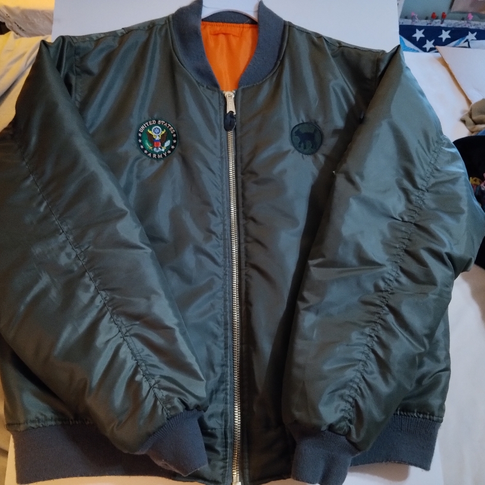 Reversible Rothco bomber jacket
